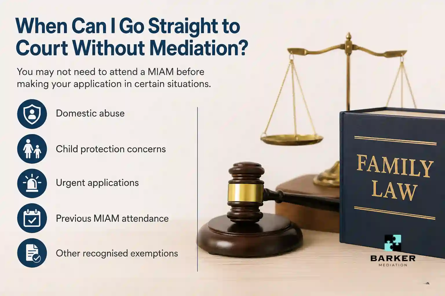 When Can I Go Straight to Court Without Mediation Loughborough?